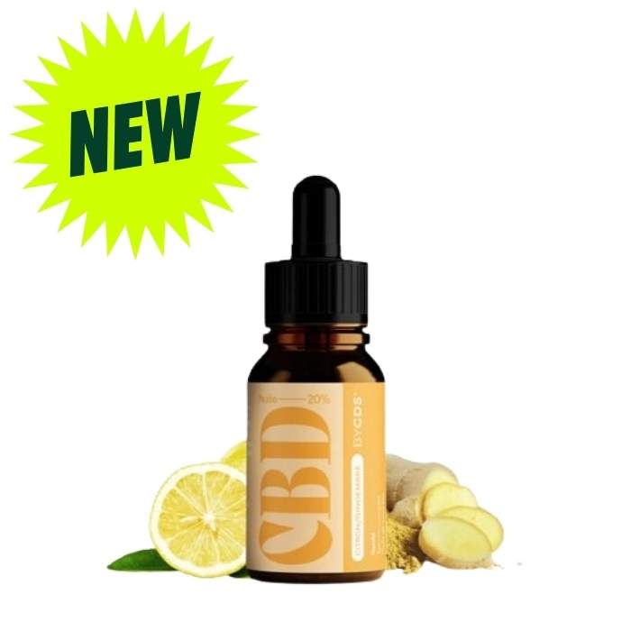 Olio CBD limone e zenzero