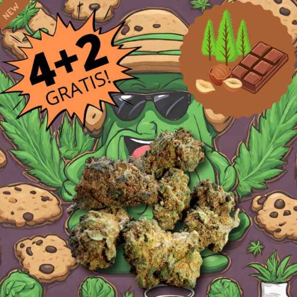 Small buds cannabis CBD Cookie Scout